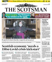 The Scotsman (UK) Newspaper Front Page for 23 June 2020