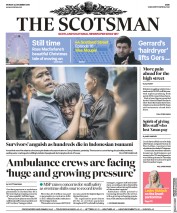 The Scotsman (UK) Newspaper Front Page for 24 December 2018