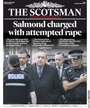 The Scotsman (UK) Newspaper Front Page for 25 January 2019