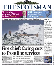 The Scotsman (UK) Newspaper Front Page for 28 April 2015