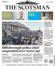 The Scotsman (UK) Newspaper Front Page for 28 April 2016