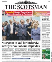 The Scotsman (UK) Newspaper Front Page for 28 May 2019