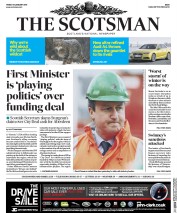 The Scotsman (UK) Newspaper Front Page for 29 January 2016