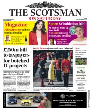 The Scotsman (UK) Newspaper Front Page for 29 June 2019