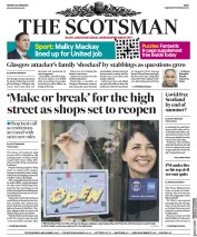 The Scotsman (UK) Newspaper Front Page for 29 June 2020