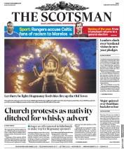 The Scotsman (UK) Newspaper Front Page for 31 December 2019