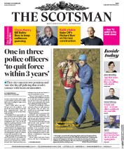 The Scotsman (UK) Newspaper Front Page for 3 October 2015