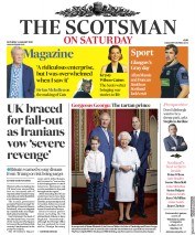 The Scotsman (UK) Newspaper Front Page for 4 January 2020