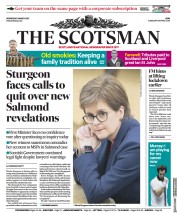 The Scotsman (UK) Newspaper Front Page for 4 March 2021