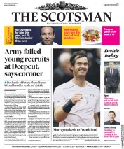 The Scotsman (UK) Newspaper Front Page for 4 June 2016