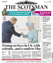 The Scotsman (UK) Newspaper Front Page for 4 June 2019