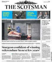 The Scotsman (UK) Newspaper Front Page for 6 January 2016