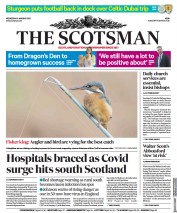 The Scotsman (UK) Newspaper Front Page for 6 January 2021