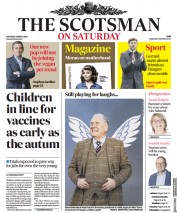 The Scotsman (UK) Newspaper Front Page for 6 March 2021