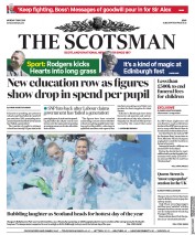 The Scotsman (UK) Newspaper Front Page for 7 May 2018