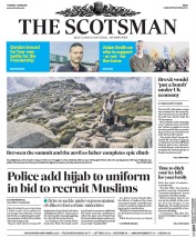 The Scotsman (UK) Newspaper Front Page for 7 June 2016