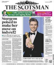 The Scotsman (UK) Newspaper Front Page for 8 January 2019