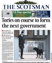 The Scotsman (UK) Newspaper Front Page for 8 May 2015