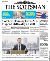 The Scotsman (UK) Newspaper Front Page for 8 June 2016