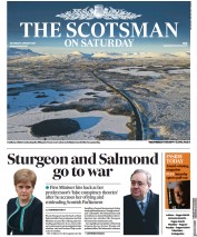 The Scotsman (UK) Newspaper Front Page for 9 January 2021