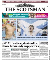 The Scotsman (UK) Newspaper Front Page for 9 April 2018