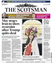 The Scotsman (UK) Newspaper Front Page for 9 May 2018