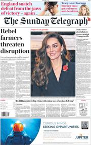 The Sunday Telegraph front page for 10 November 2024