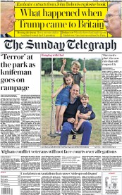 The Sunday Telegraph (UK) Newspaper Front Page for 21 June 2020