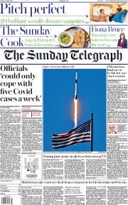 The Sunday Telegraph (UK) Newspaper Front Page for 31 May 2020