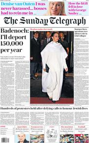 The Sunday Telegraph front page for 5 October 2025